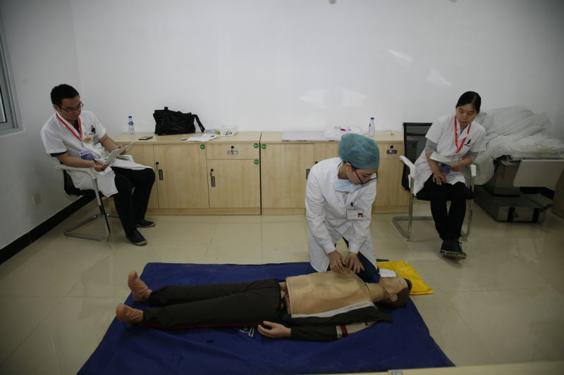 唐山市工人医院完成医师资格考试分阶段考试