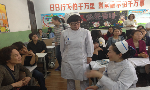 唐山市中医医院组织开展健康教育进校园活动