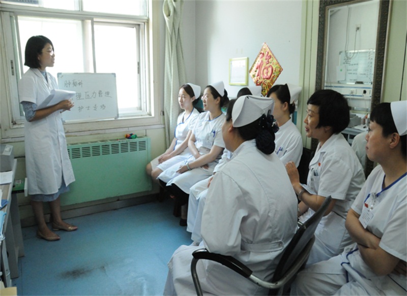 唐山市中医医院开展医护人员减压工作坊活动