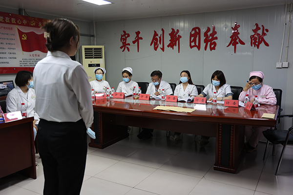 望都县中医医院开展卫生技术人员招聘考试工作