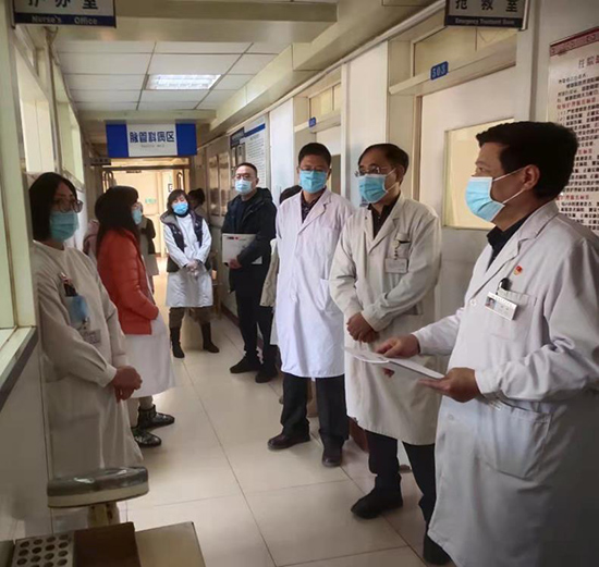 唐山市中医医院开展2022年冬季安全生产检查