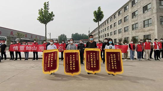 馆陶县中医医院：支援鸡泽战疫英雄团队凯旋