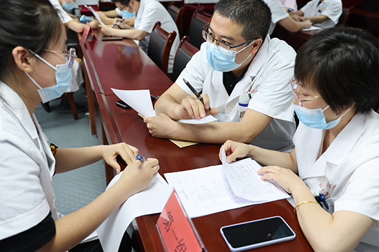 望都县中医院举办第二届新进医师病历书写竞赛