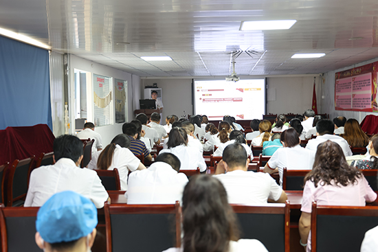望都县中医院开展中华人民共和国医师法培训