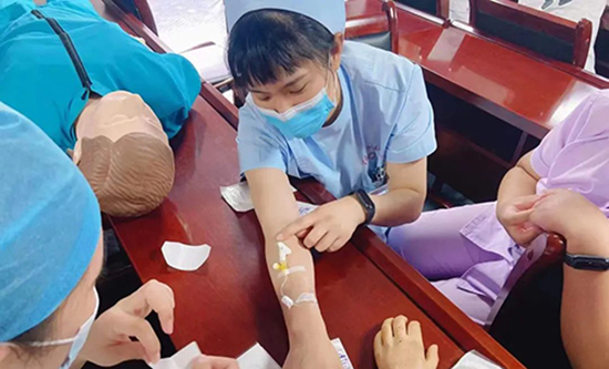 望都县中医院开展第二届静脉治疗工作坊活动