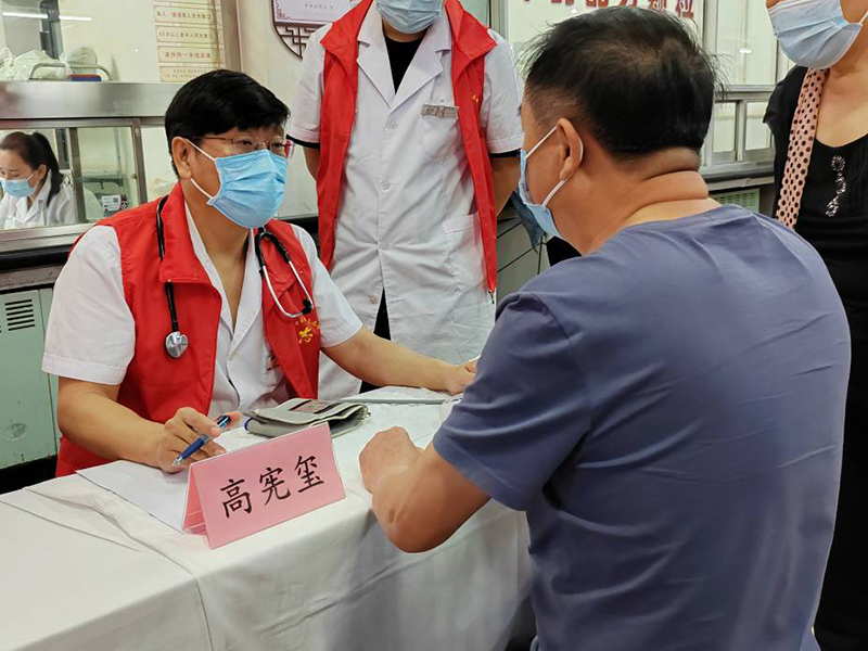 唐山市中医院“世界高血压日”志愿服务活动